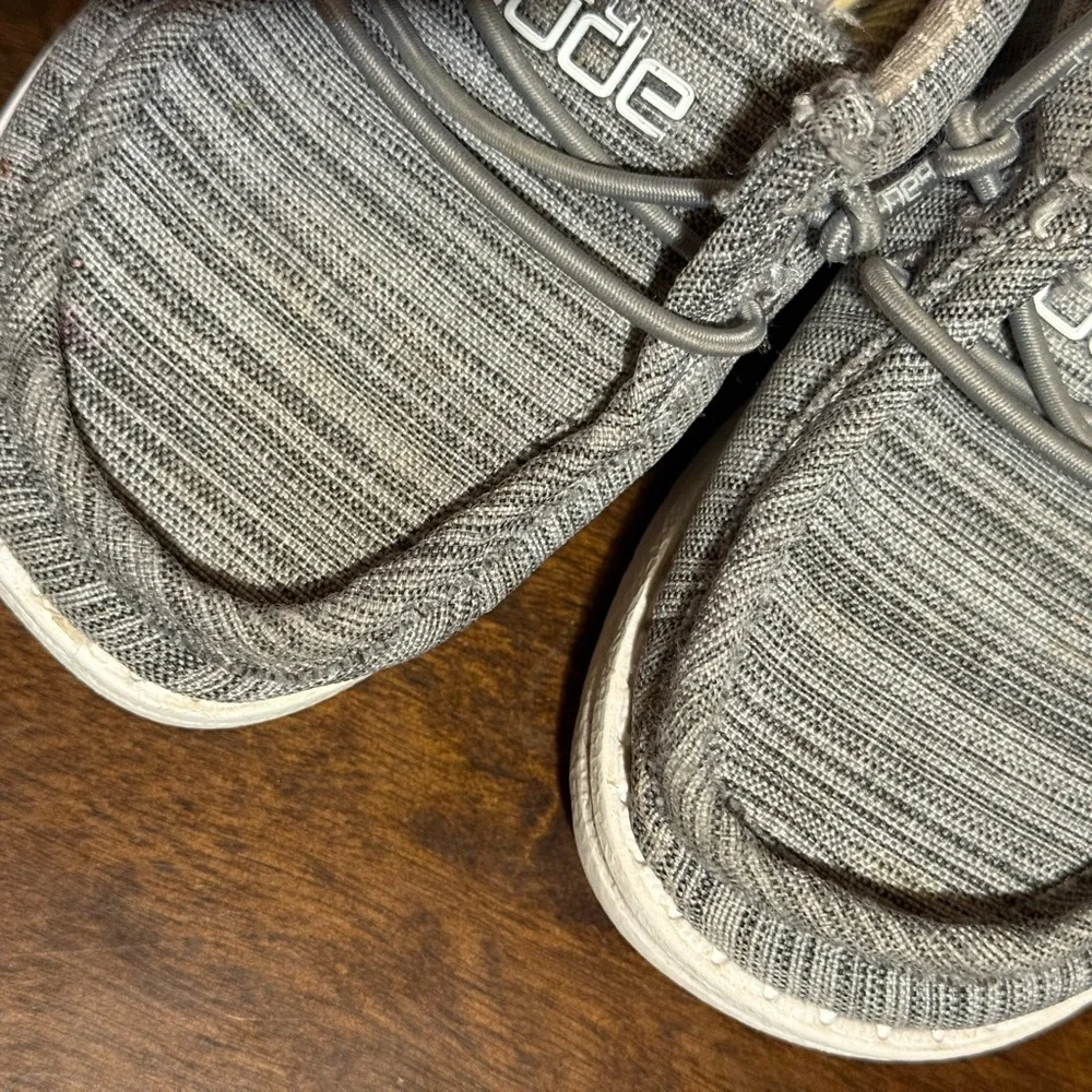Hey Dude Gray Kids Shoes